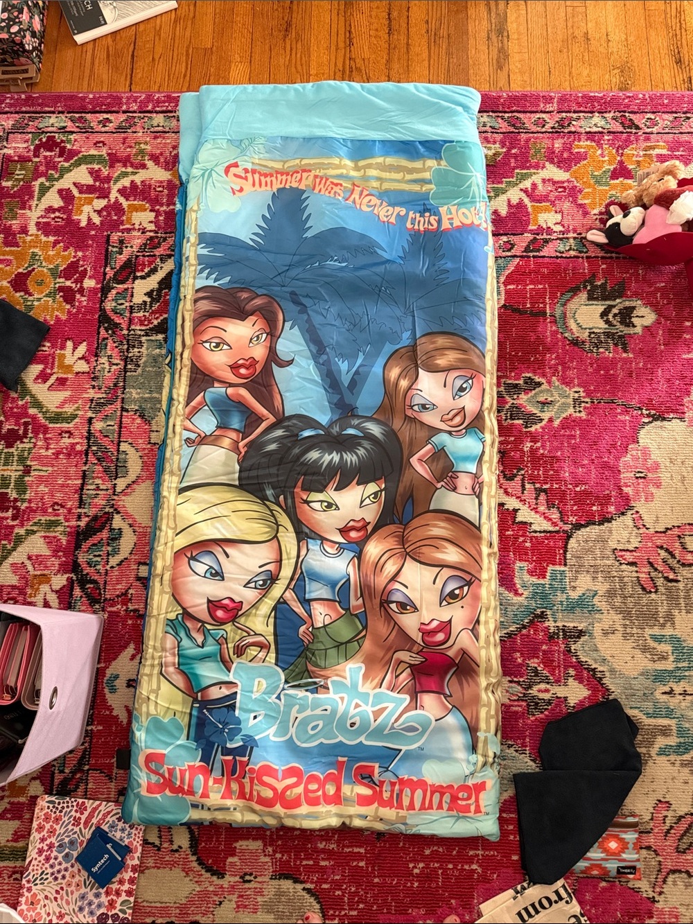 Bratz Sun-Kissed Summer Sleeping Bag - Blue